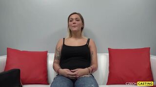 Czech Chick gets Back to the Business in Casting