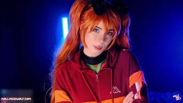 Sloppy Blowjob and Pussy Creampie. Evangelion Asuka Langley -