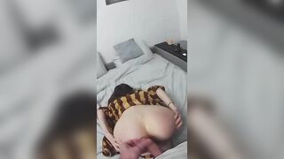 Friends fuck my wife in turn in the ass every day.Real
