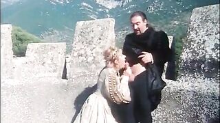 Queen Hertrude proposes her husband, king of Denmarke to get into the spirit of forthcoming festal day