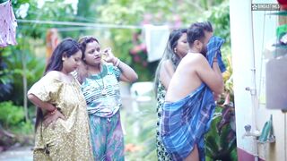 Three Horny Bhabhi Fucked By an Indian Dudhwala when their husband not at home ( Full Hindi Movie )