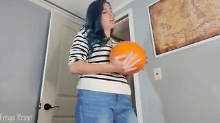 Freya Reign - Pumpkin Fucking Punishment by Mommy