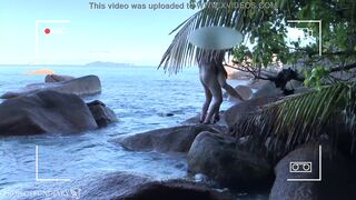 voyeur spy nude couple having sex on public beach - projectfiundiary