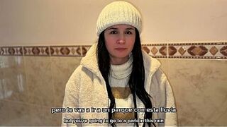 I invited a girl I didn't know from the subway to my house and we ended up having sex