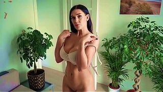 Blackmailed stepmom agrees to creampie