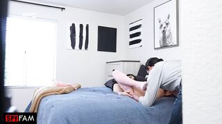 Reina Rae Begs Stepdad To Stuff Her Tight Fuck Hole